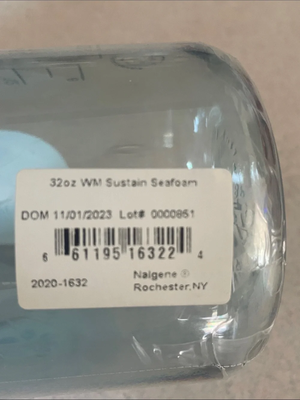Nalgene Seafoam Water Bottle – BPA-Free Reusable Bottle 32 oz. NWT